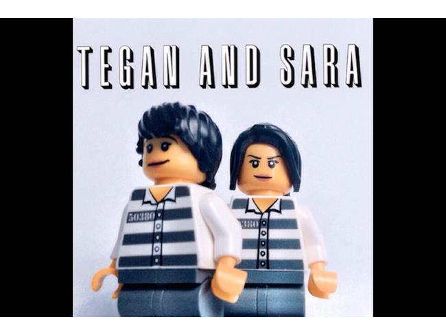 Tegan and Sara riprodotte con i Lego