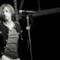Gianna Nannini live foto in bianco e nero sul palco