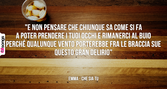 Emma: le migliori frasi delle canzoni
