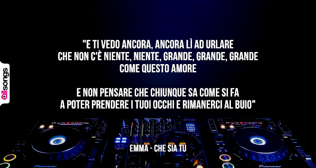 Emma: le migliori frasi delle canzoni