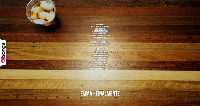 Emma: le migliori frasi delle canzoni