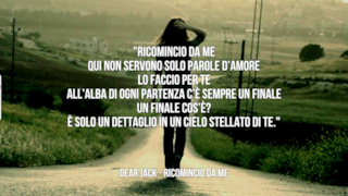 Dear Jack: le migliori frasi delle canzoni