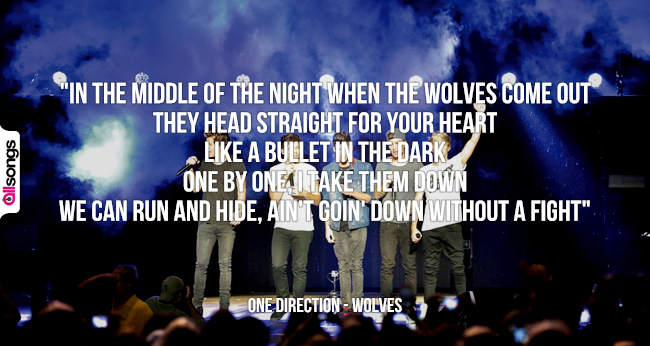 One Direction: le migliori frasi delle canzoni