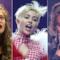Lorde, Miley Cyrus, Harry Styles dei One Direction