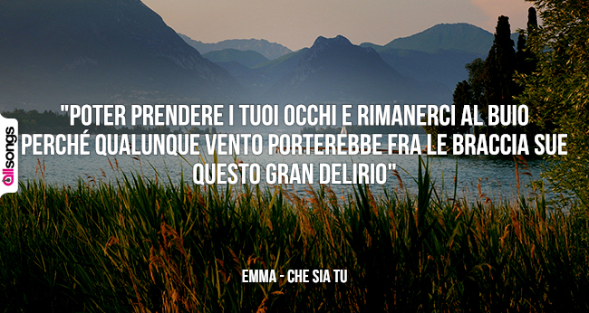 Emma: le migliori frasi delle canzoni