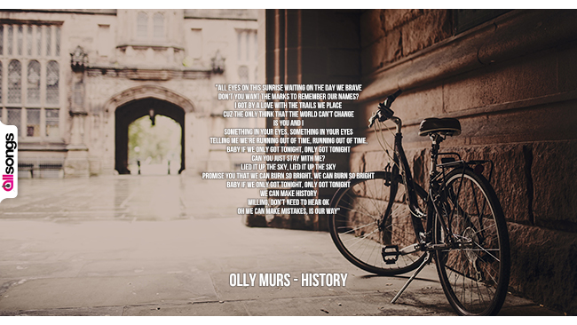 Olly Murs: le migliori frasi dei testi delle canzoni