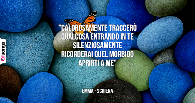 Emma: le migliori frasi delle canzoni