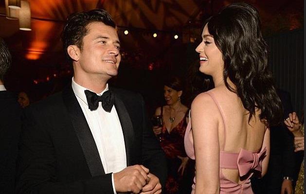 Katy Perry e Orlando Bloom ai Golden Globes