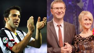 Alessandro Del Piero, Fabio Fazio e Luciana Littizzetto