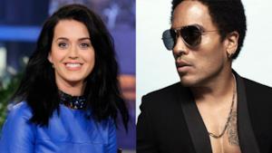 Katy Perry e Lenny Kravitz