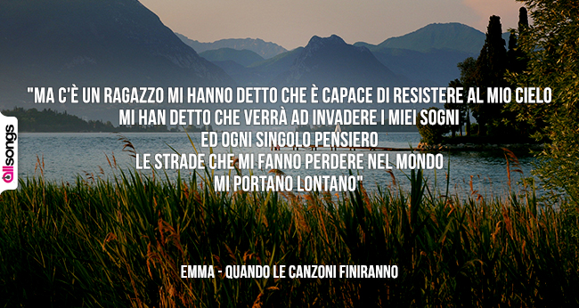 Emma: le migliori frasi delle canzoni
