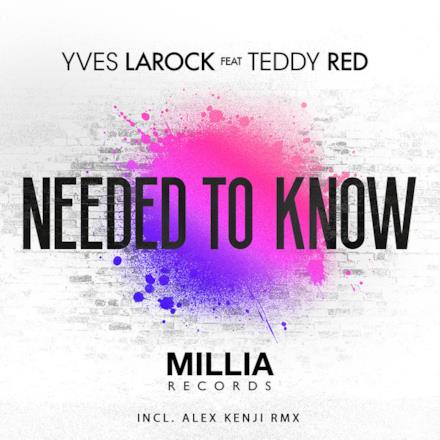 Needed to Know (Vocal Mixes) [Remixes] [feat. Teddy Red] - EP