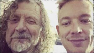 Una collaborazione nuovo attende Diplo e Robert Plant, il leader della rock band Led Zeppelin