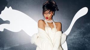 Rihanna e il logo di Puma