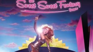 Mariah Carey sul poster di The Sweet Sweet Fantasy Tour