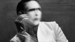 Marilyn Manson in bianco e nero