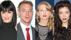 Diplo, Katy Perry, Taylor Swift e Lorde