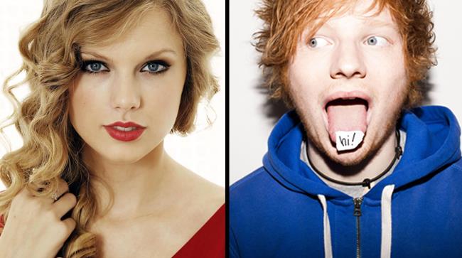 Taylor Swift e Ed Sheeran