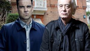 Robbie Williams e Jimmy Page