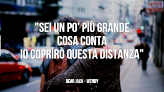 Dear Jack: le migliori frasi delle canzoni