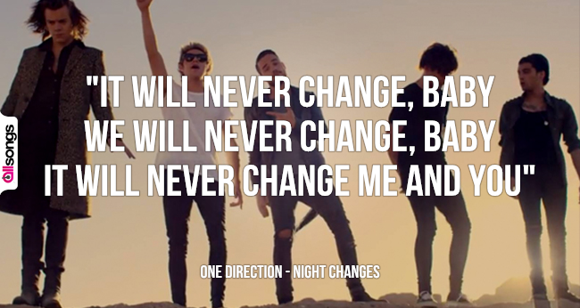 One Direction: le migliori frasi delle canzoni