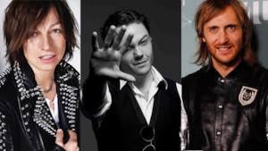 Tiziano Ferro, Gianna Nannini e David Guetta