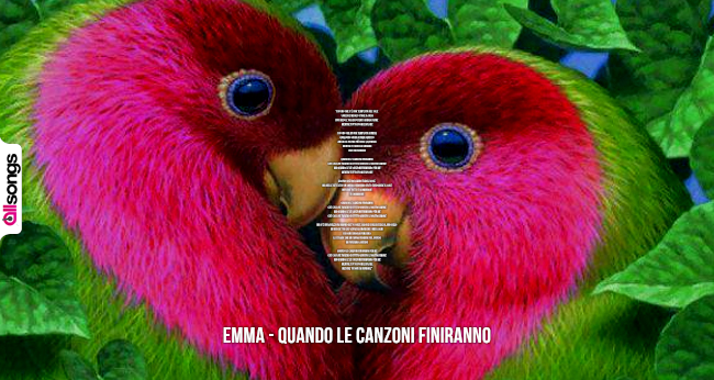 Emma: le migliori frasi delle canzoni