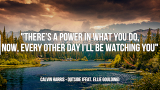 Calvin Harris: le migliori frasi dei testi delle canzoni