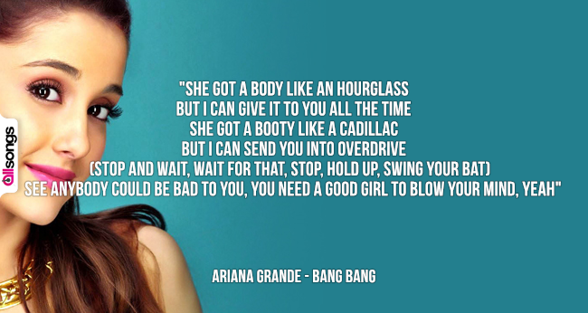 Ariana Grande: le migliori frasi delle canzoni