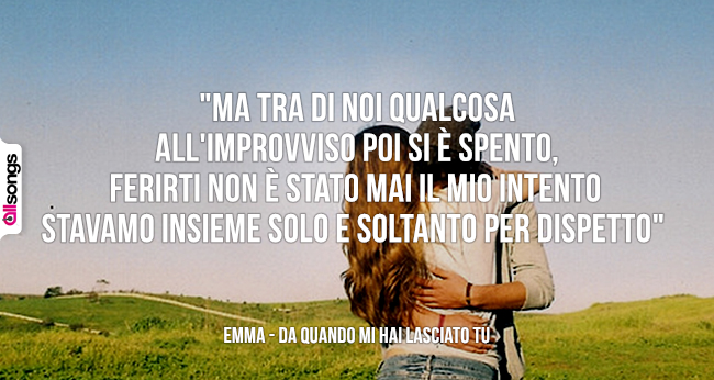 Emma: le migliori frasi delle canzoni