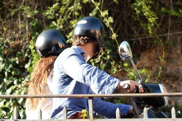 Figuriamoci il giro in scooter!