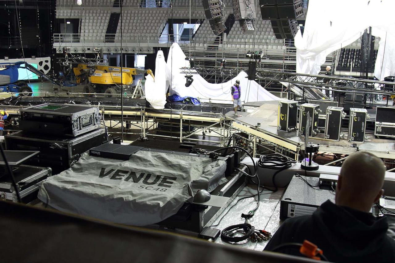 Sensation Into The Wild 2014, la postazione di controllo