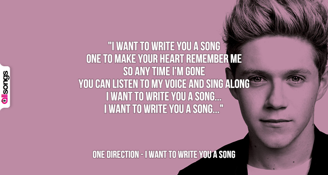 One Direction: le migliori frasi delle canzoni