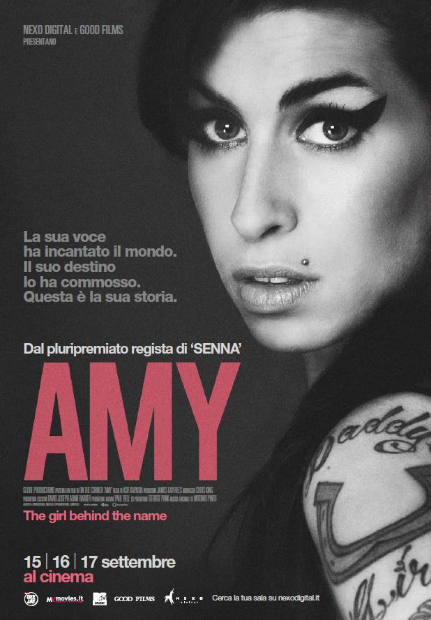 La locandina del film Amy