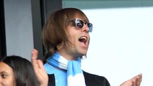 Liam Gallagher tifa Manchester City