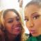 Nicki Minaj e Beyoncé si fanno un selfie insieme