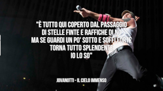 Jovanotti: le migliori frasi delle canzoni