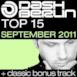 Dash Berlin Top 15: September 2011 (Including Classic Bonus Track)