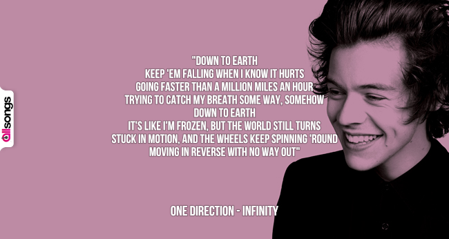 One Direction: le migliori frasi delle canzoni
