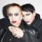 Marilyn Manson abbraccia il papà