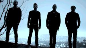 I quattro membri dei Coldplay