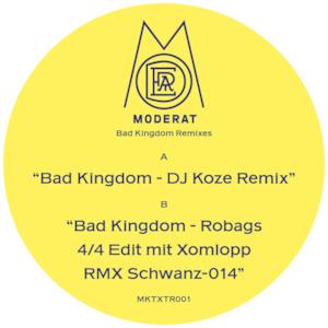 Bad Kingdom (DJ Koze Remix & Robag Wruhme Edit) - EP