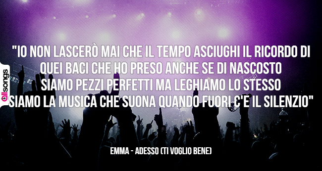 Emma: le migliori frasi delle canzoni