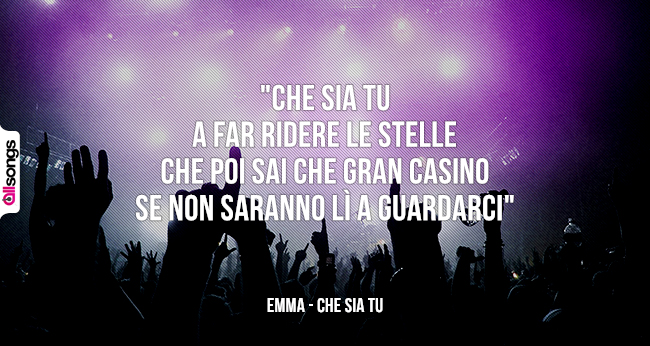 Emma: le migliori frasi delle canzoni