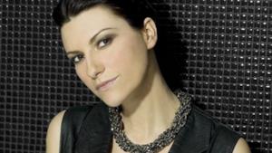 Primo piano della cantante italiana Laura Pausini