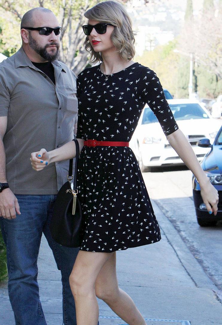Taylor Swift e il suo bodyguard