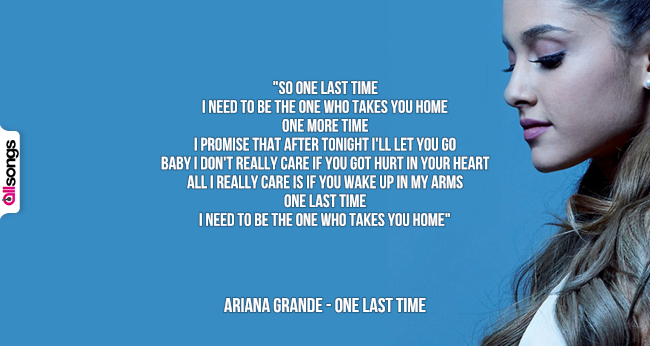 Ariana Grande: le migliori frasi delle canzoni