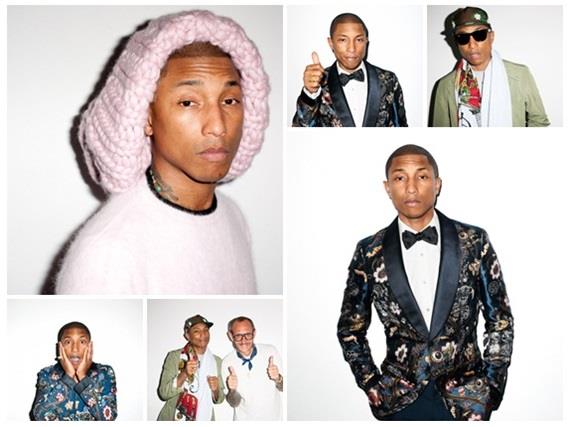 Pharrell fotografato da Terry Richardson