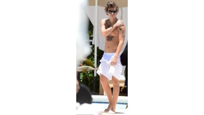 Harry e Niall in piscina a Miami - 1