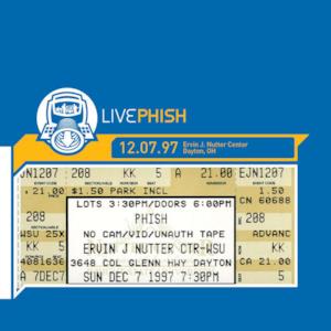 LivePhish 12/7/97 (Ervin J. Nutter Center, Dayton, OH)